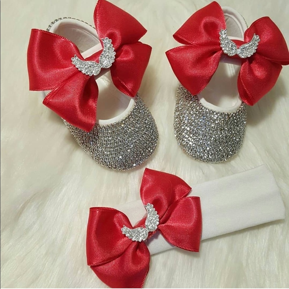 Shoe and headband set